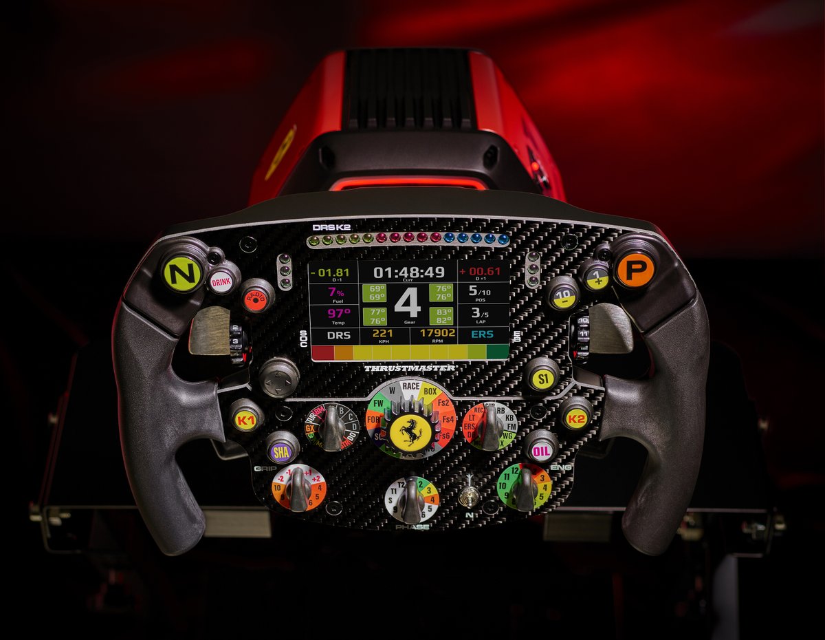 The T818 Ferrari SF1000 Simulator is now available on our e-shop and at our resellers in Europe! 
Info & resellers: bit.ly/3KQwQB6