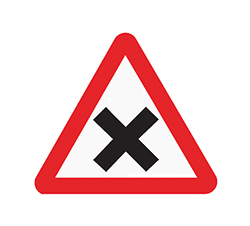 DGTes's tweet image. #TestDGT Si un conductor se encuentra esta señal, sabe que en la próxima intersección...

    A. tiene prioridad sobre los vehículos a derecha o izquierda
    B. se aplica la regla general de prioridad de paso
    C. debe ceder el paso a los vehículos a derecha o izquierda