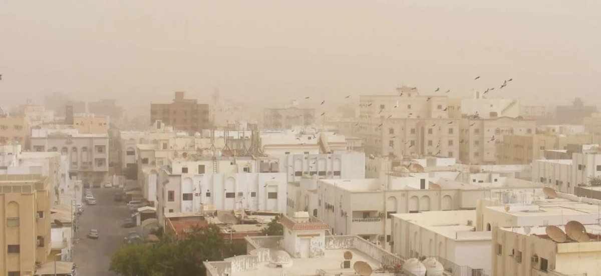 The Highest Dust Levels of the Last Five Years for the Month of May Were Recorded in Cyprus <a href="/EMMECARE/">EMME-CARE</a> #thecyprusinstitute #CyI #climatechange #dust | cyi.ac.cy/index.php/cyi-…