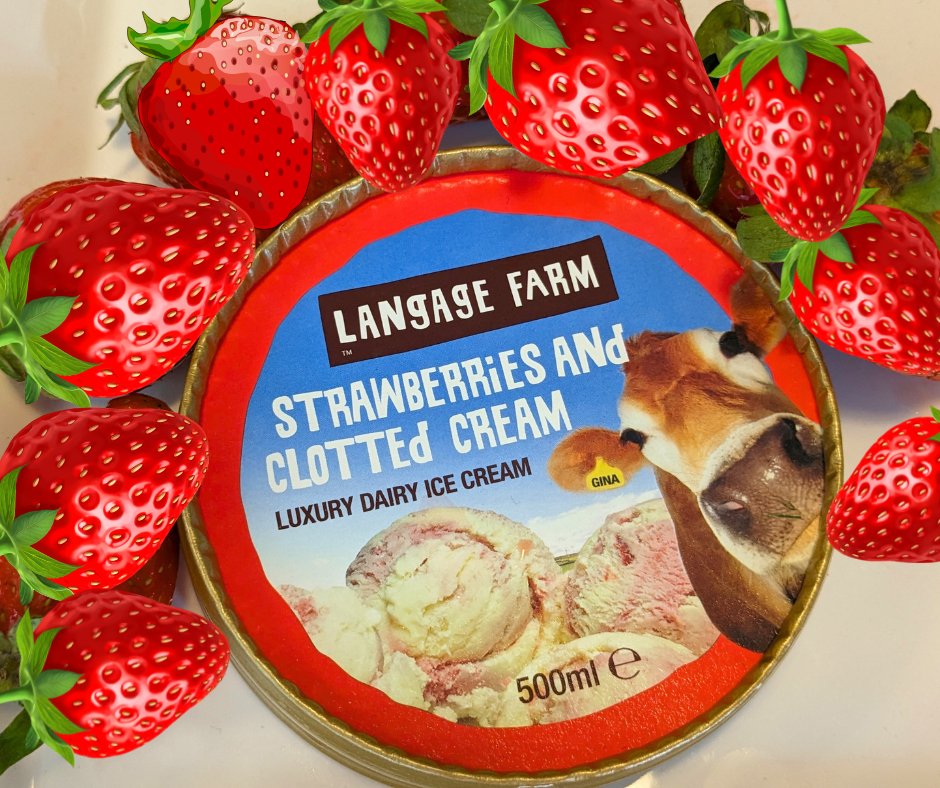 We squeeze Devon sunshine into every pot if icecream we make!

Luxury, award-winning dairy ice cream by Langage Farm.

From the heart of #Devon  🍓🍓🍓

#LoveDevon #LOVELangage