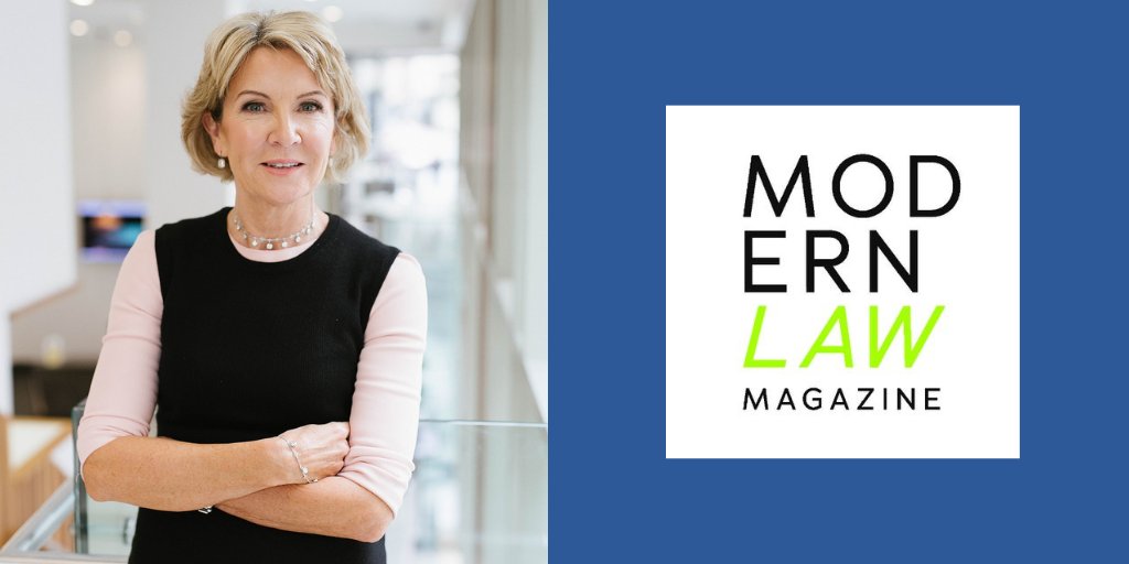 Our director, @Donna_Scully, spoke to @ModernLawMag 

“I’m not sure if I’ve broken the mould or smashed the glass ceiling but, I sincerely hope that I’ve shaken it up a bit along the way and will continue to stir it up for as long as I can.'

ow.ly/tayu50OpUB4