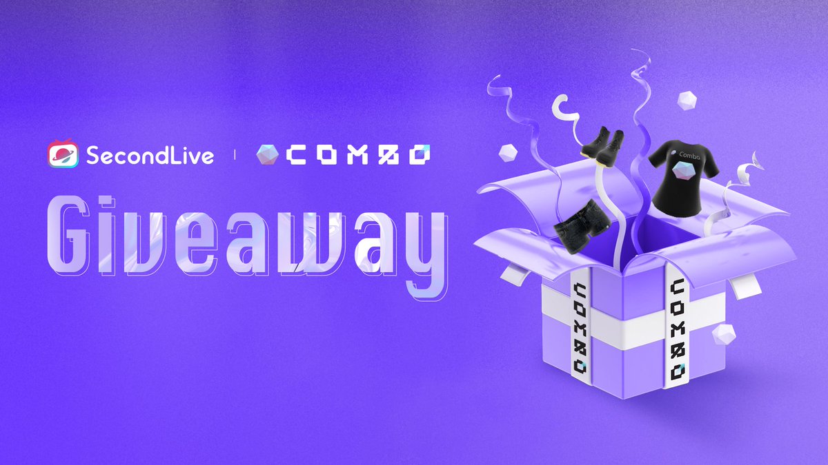 🎉SecondLive & COMBO Limited Uniform NFT Mint Event to celebrate the launch on #COMBO

To Enter:
🟣 Follow @SecondLiveReal x @combonetworkio 
🟣 Complete galxe.com/SecondLive/cam…

🏷️ The Uniform NFT holders may share perks in the future. Stay tuned!

⏰ JUN 13 - JUN 26