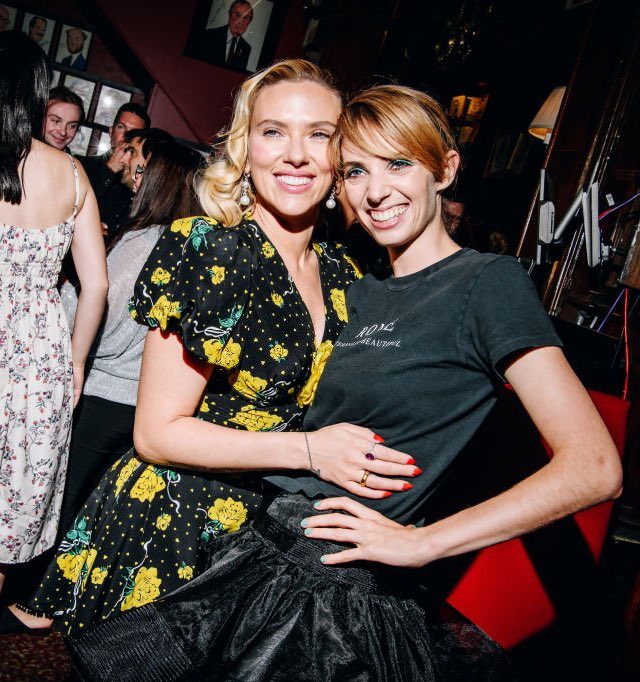 daily maya hawke on Twitter "MAYA HAWKE AND SCARLETT JOHANSSON FOR