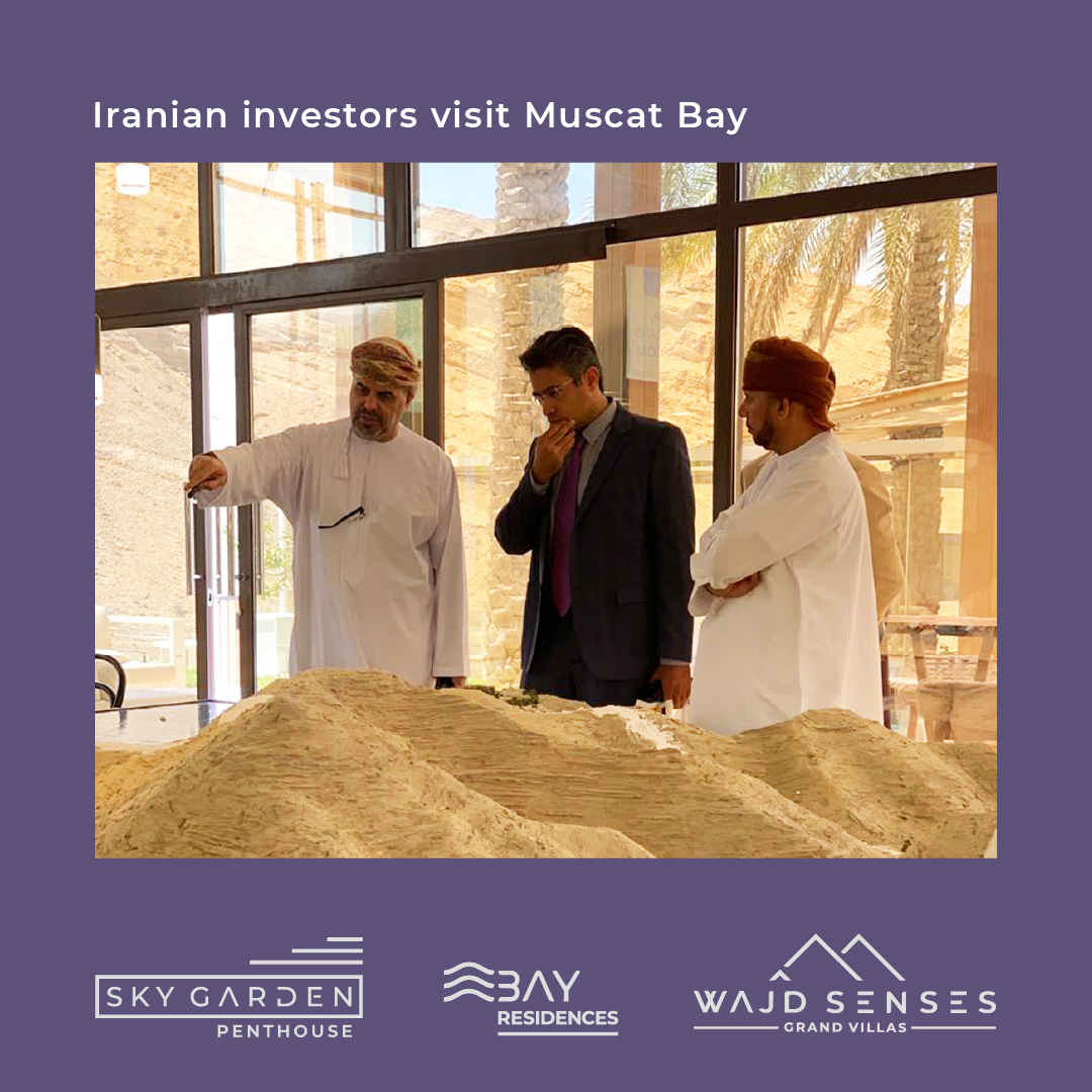 muscatbay's tweet photo. We were honored to host a group of investors from Iran. They were cordially greeted by Sheikh Hamoud Al Hosni, the CEO of #MuscatBay. A warm and engaging discussion with unfolded, highlighting our collaboration and mutual vision.
#Livetheextraordinary #luxurylifestyle https://t.co/THAC3VOfrY