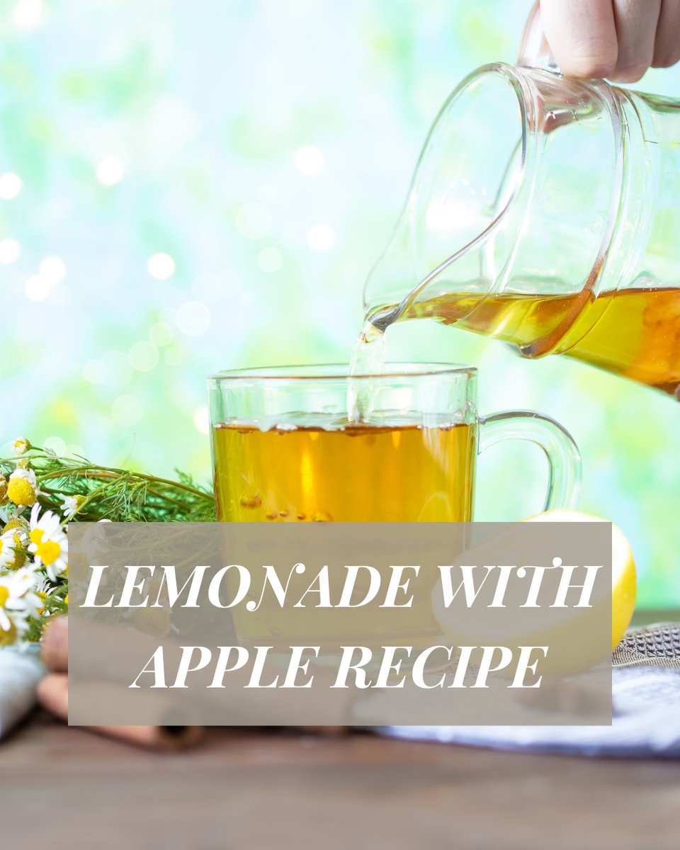 PrasadM80690641's tweet image. Lemonade with Apple Recipe

Lemonade is a timeless and refreshing beverage that is loved by many.

Learn more
youtu.be/TZlb0XaX33I

#LemonadeWithApple #RefreshingBeverages #FruityDrinks #LemonadeVariations #AppleFlavors #HomemadeDrinks #SummerDrinks #ThirstQuenchers