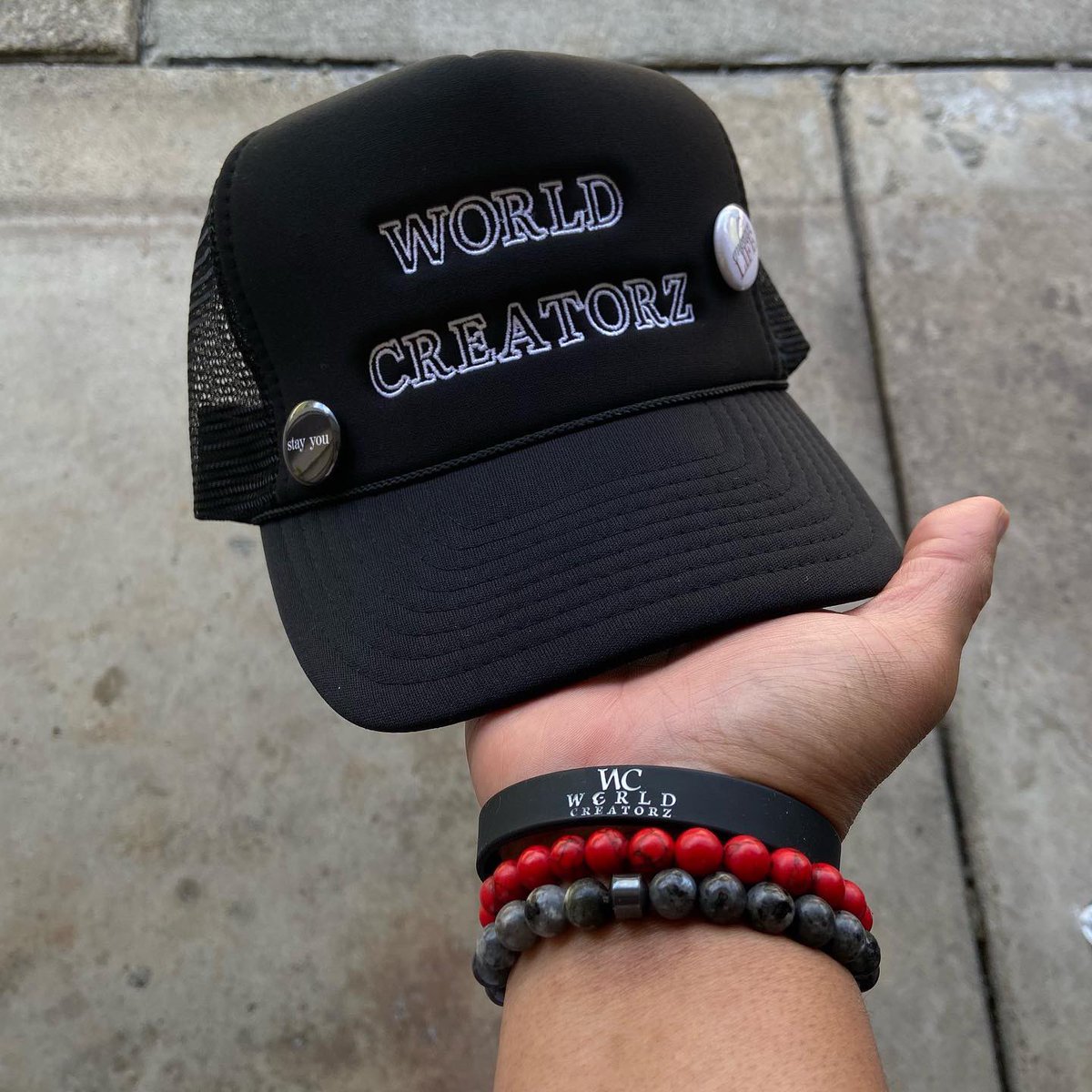 Encouragement Trucker🔥🔥 #truckerhat #worldcreatorz #encourage