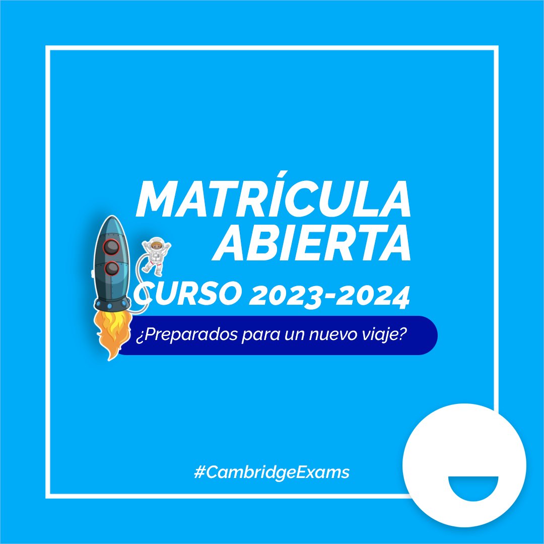 ¡Matrícula abierta 💙! Nuestro curso de este año llega a su fin, si estás pensando en comenzar una nueva aventura y aprender el precioso idioma del inglés🇬🇧, apúntate a nuestro nuevo curso 2023-2024.

#academiadeingles #schoolofenglish #carolinehappyenglish #inglesenjerez