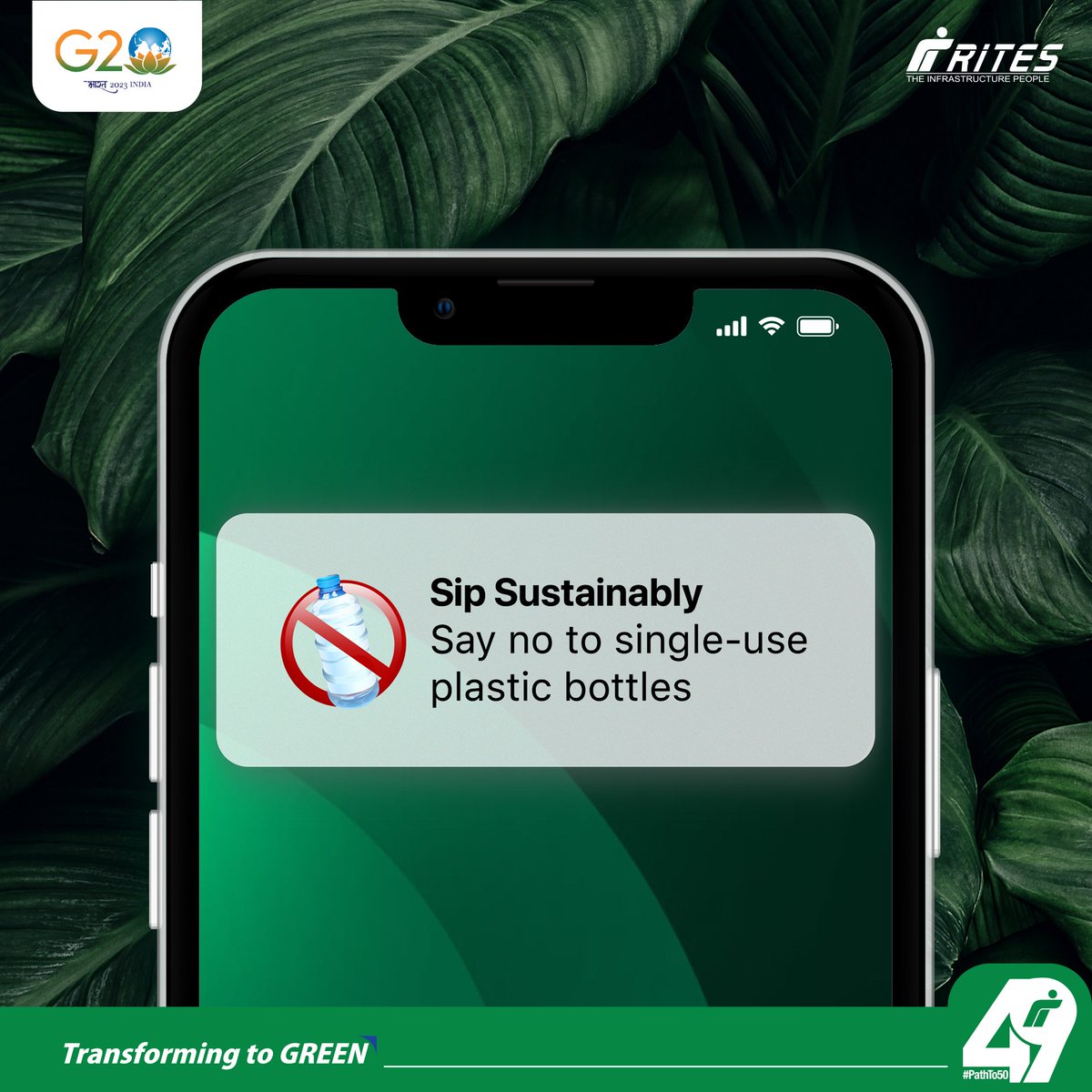 RITESLIMITED's tweet photo. Sip smart, sip sustainably!
By refusing single-use #plastic bottles, you're taking a significant step towards a #sustainablefuture.
Tell us how you're sipping sustainably in the comments and inspire others to do the same.
#TransformingToGREEN https://t.co/Z9bL7Fpbbl