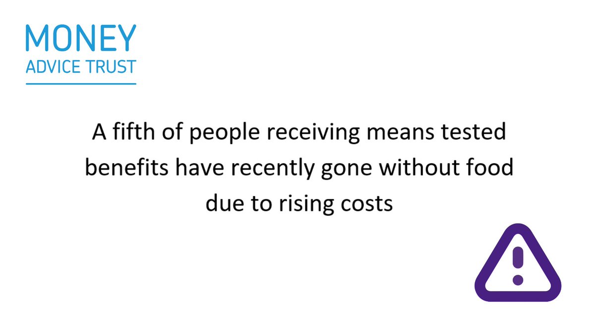 Since March 2022, we've been tracking the impact of the cost of living on UK households – our latest report highlights the need for urgent support to help the millions of households struggling with arrears access safe routes out of debt. #UnderPressure

👉moneyadvicetrust.org/media/document…