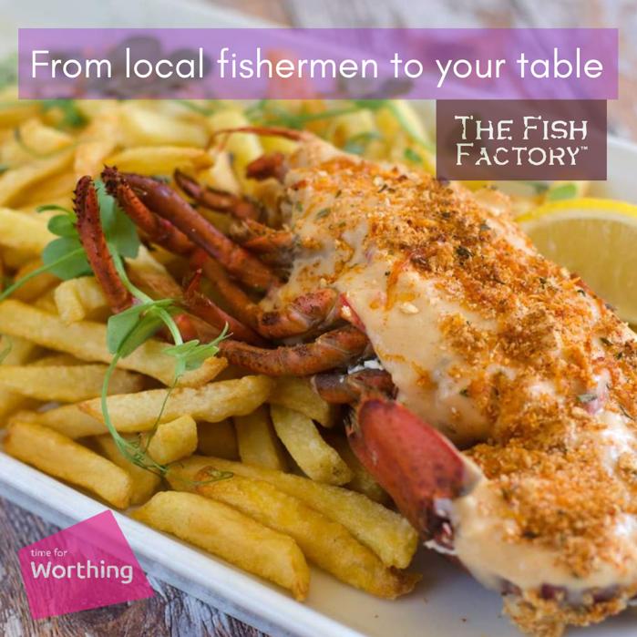 Fresh local Lobster landed at The Fish Factory. Best prices in #Sussex.

Call to book: 01903 207123
#Worthing #lobster