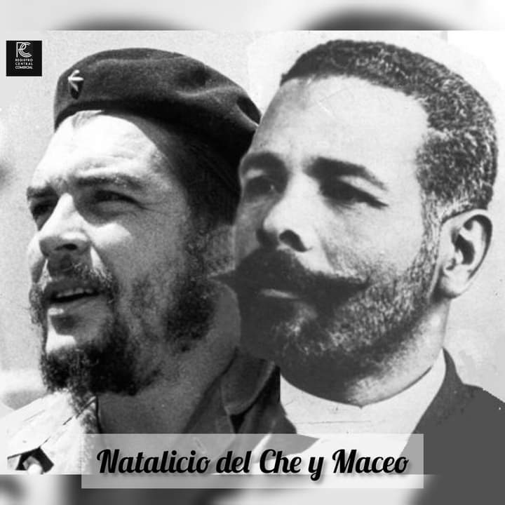 🇨🇺 "...un día como hoy les rendimos especial tributo a nuestros dos grandes héroes, con una firme e inquebrantable decisión: ¡seremos todos como Maceo y el Che!”. #FidelPorSiempre 
#ComercioCuba 
#CheVive 
#MaceoYCheViven 
<a href="/MincinCuba/">Comercio Cuba</a> 
<a href="/BetsyDazVelzqu2/">Betsy Díaz Velázquez</a> 
<a href="/SElozegui/">Santiago Secada Elozegui</a>