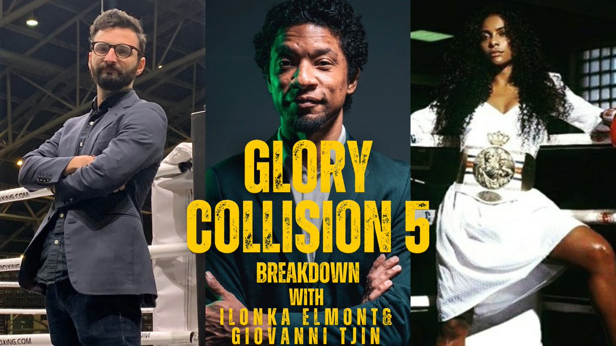 Timothy Wheaton MMA (@timwheatonmma) on Twitter photo Glory Collision 5 Breakdown with Ilonka Elmont & Giovanni Tjin! Antonio Plazibat vs Cookie Tariq Osaro, Badr Hari, and more #COLLISION5 <a href="/TjinMMA/">Giovanni Tjin</a> <a href="/ElmontIlonka/">Ilonka Elmont</a> <a href="/GLORY_WS/">GLORY Kickboxing</a> Glory Collision 5 Breakdown with Ilonka Elmont & Giovanni Tjin! Antonio Plazibat vs Cookie Tariq Osaro, Badr Hari, and more #COLLISION5 <a href="/TjinMMA/">Giovanni Tjin</a> <a href="/ElmontIlonka/">Ilonka Elmont</a> <a href="/GLORY_WS/">GLORY Kickboxing</a>