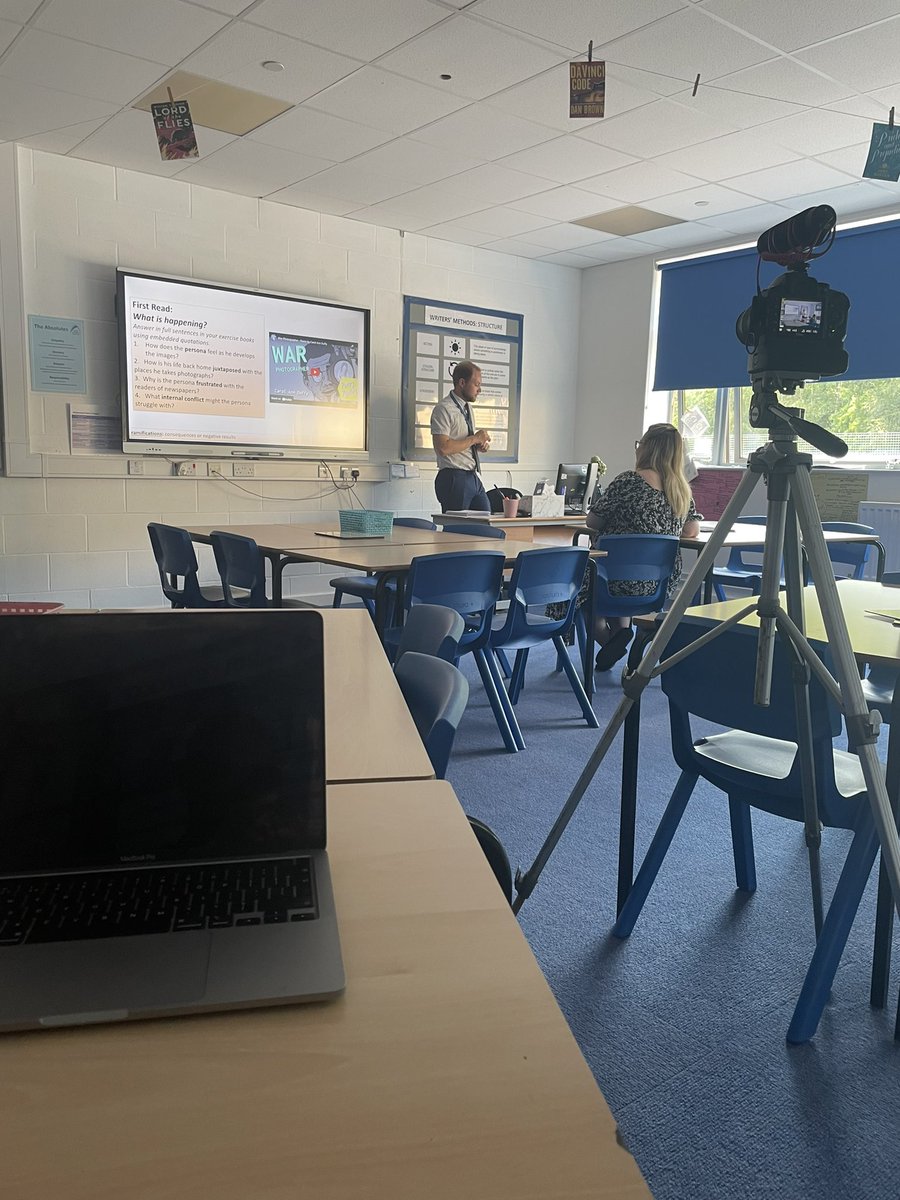 RobLLD's tweet photo. We’re filming an outstanding instructional coaching session today so we have a model of expert coaching to support new and existing coaches. We want to drive the quality of coaching delivered to promote rapid improvements in those being coached! https://t.co/LlStD09Amv