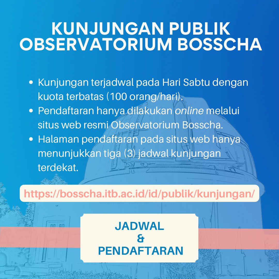 Bosscha Observatory tweet media