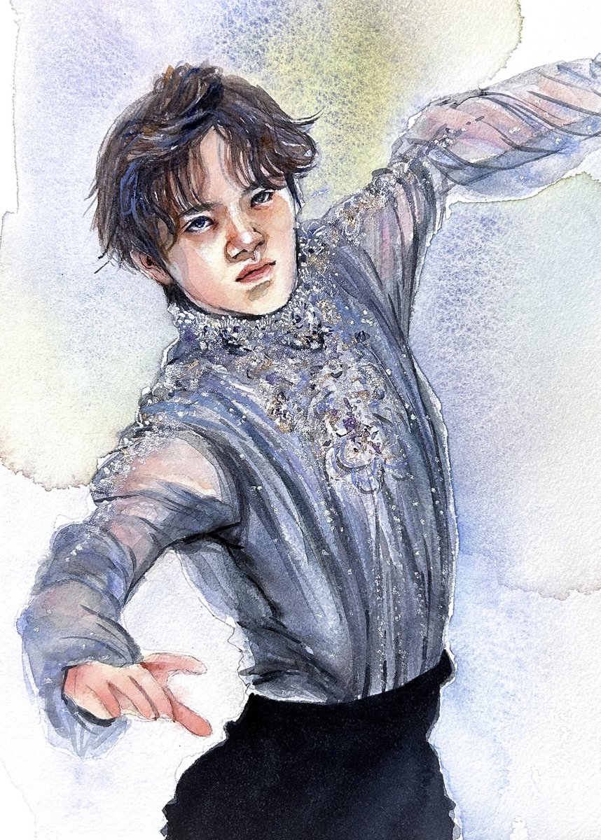 冒頭数秒で、異世界へ✨⠀⠀
⠀
#shomauno 
#watercolor

⠀⠀⠀⠀