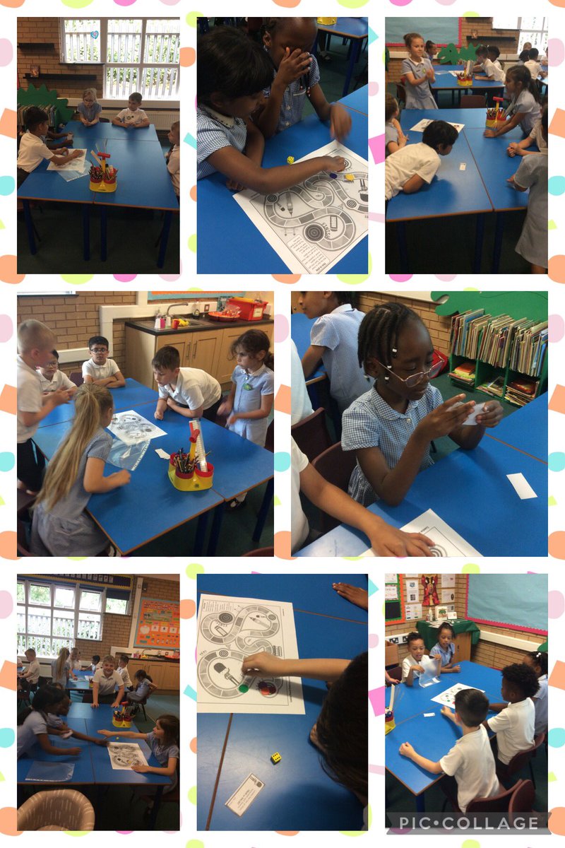 StBernsPrimary's tweet photo. 2CH have been learning all about London in our New ‘Great Fire of London’ topic. To test our knowledge we played a game. Whoever knew the most facts reached the end first 🎲 #stbernsyear2 #stbernstopic https://t.co/XfGitPnMRy