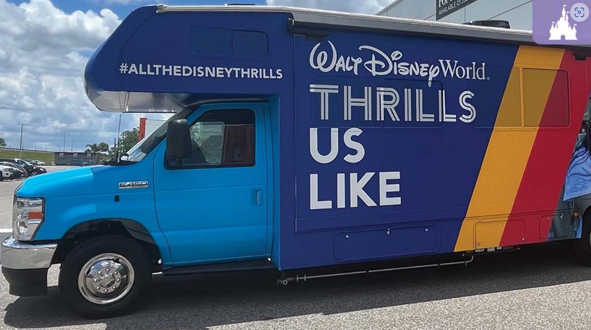 Surprise & delight magic! The Disney EaRV is here at Marriott Village Orlando this morning! 

#Surprise #wdwgoodneighborhotel #DisneyThrillsUsLike #Disneythrills #Disney #surprisedelight #disneyrv 
Walt Disney World team shares “surprise and delight” magic at surprise locations.