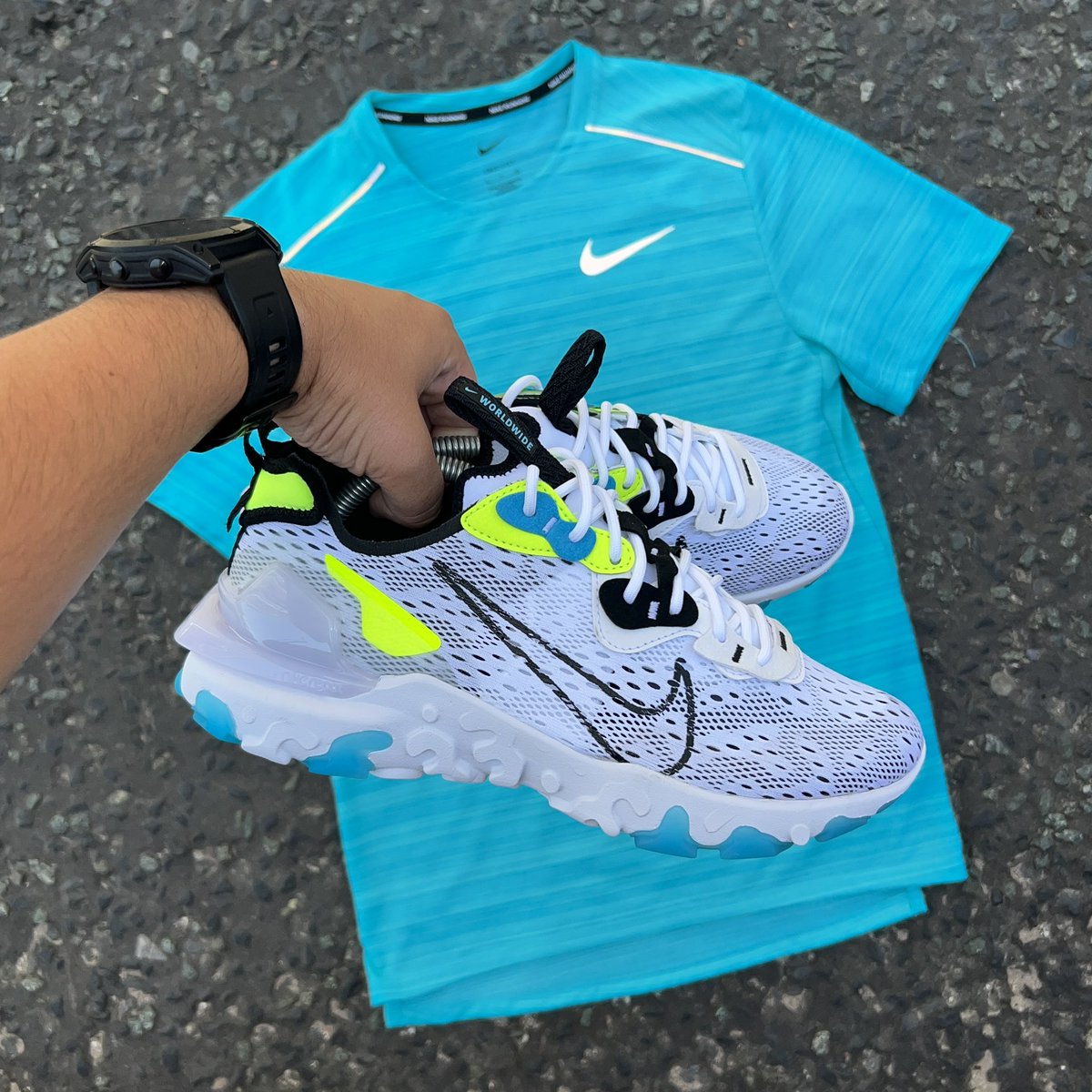 nike react blue fury
