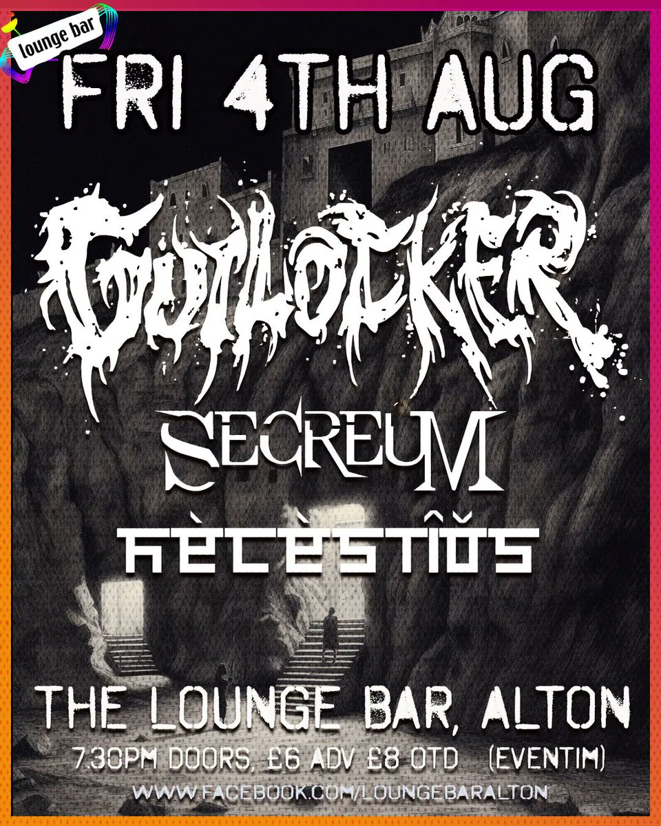 👀 NEW GIG ANNOUNCEMENT🎤

🤘 Brace yourself for an unrelenting night of Hardcore and Metal! 🤘

<a href="/gutlockeruk1/">GUTLOCKER OFFICIAL</a> <a href="/helestios/">Helestios</a> 

Tickets here:  buff.ly/3MYHvcE