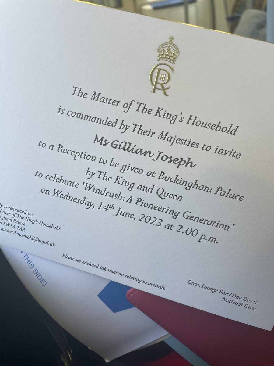 On my way to the Palace.  #Windrush #Windrush75 #windrushgeneration