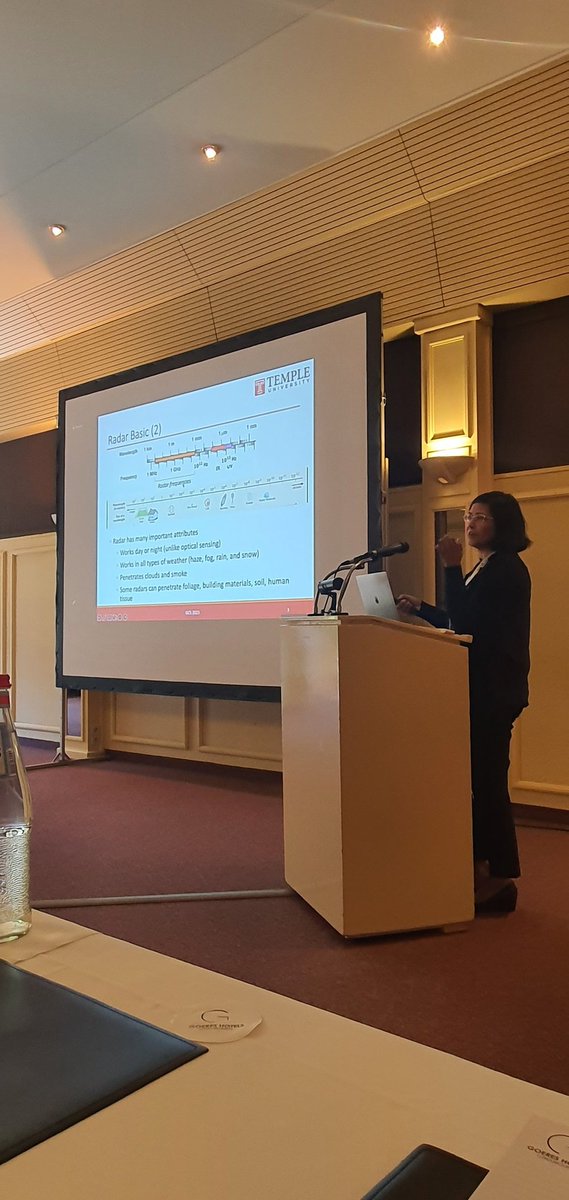 ISCompSensing's tweet image. The last keynote of #ISCS23 is by Prof. Fauzia Ahmad from @TempleUniv on #Radar phenomenology and algorithms for #imaging.