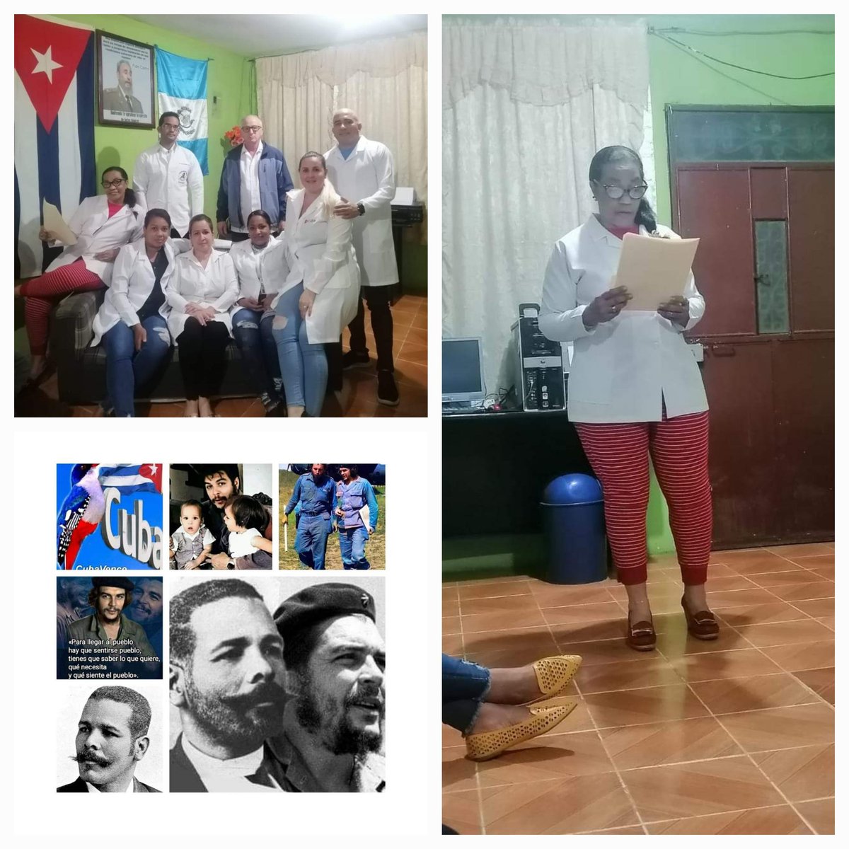 Realizado vespertino especial por el Natalicio de Antônio Maceo y Ernesto Ché Guevara. 
La historia se ha encargado de uniren el tiempo a estos dos valerosos y honestos hombres, que dejaron una profunda huella en  Cuba, asi como en  toda América Latina.
#CubaViveEnSuHistoria