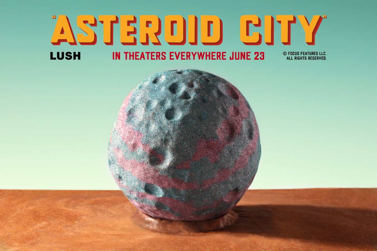 Landing soon... #LUSHXASTEROIDCITY @AsteroidCity   @FocusFeatures