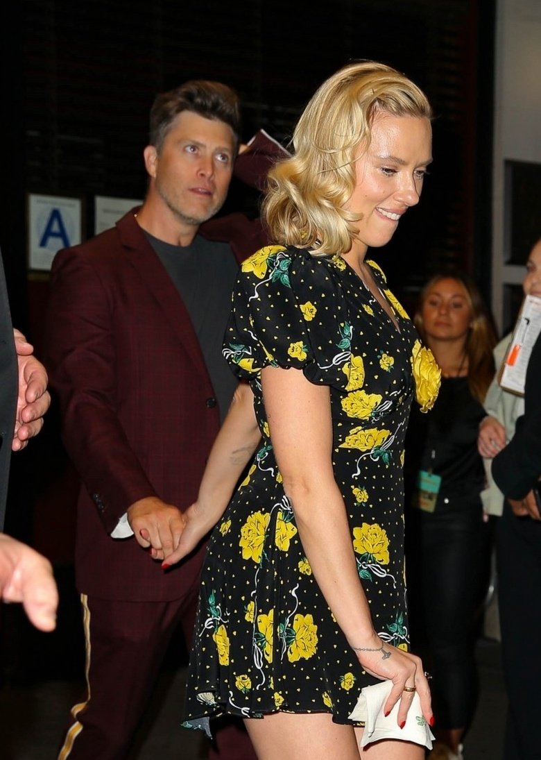 Scarlett Johansson leaving the 'Asteroid City' after party last night