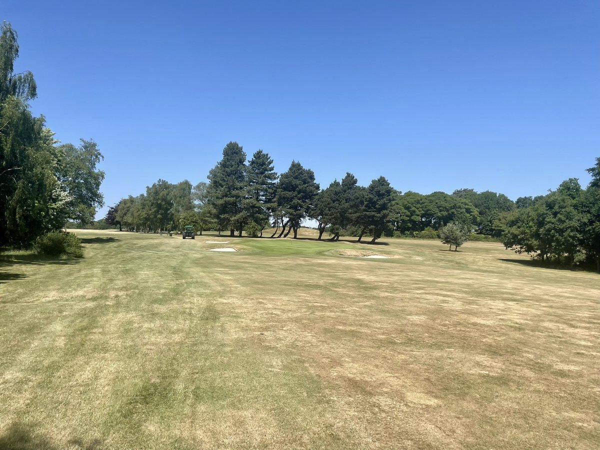 Crusty out there ☀️ <a href="/GrangeParkGolf/">Grange Park Golf Club</a>