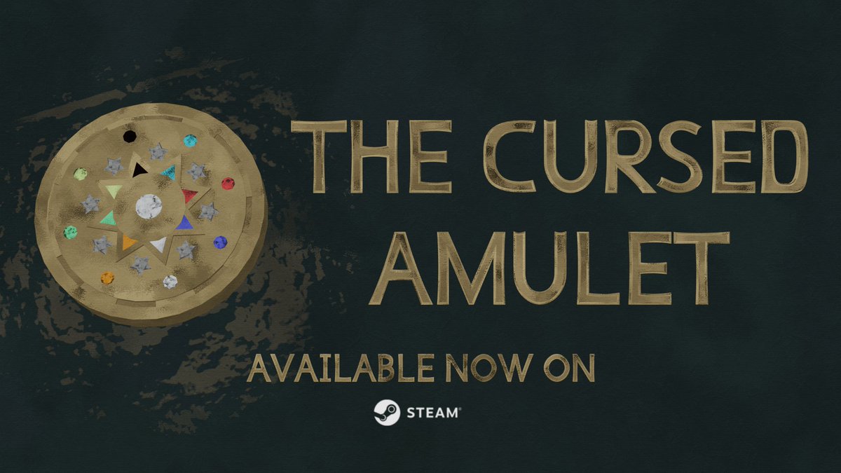 🎉 Exciting news! The wait is over!
 
🚀 #TheCursedAmulet is now available on Steam for FREE! 🎮

Immerse yourself in a cave full of mystery, solve challenging puzzles, and embark on an unforgettable adventure. Download and start your journey today! 

#gaming #indiegame #freegame