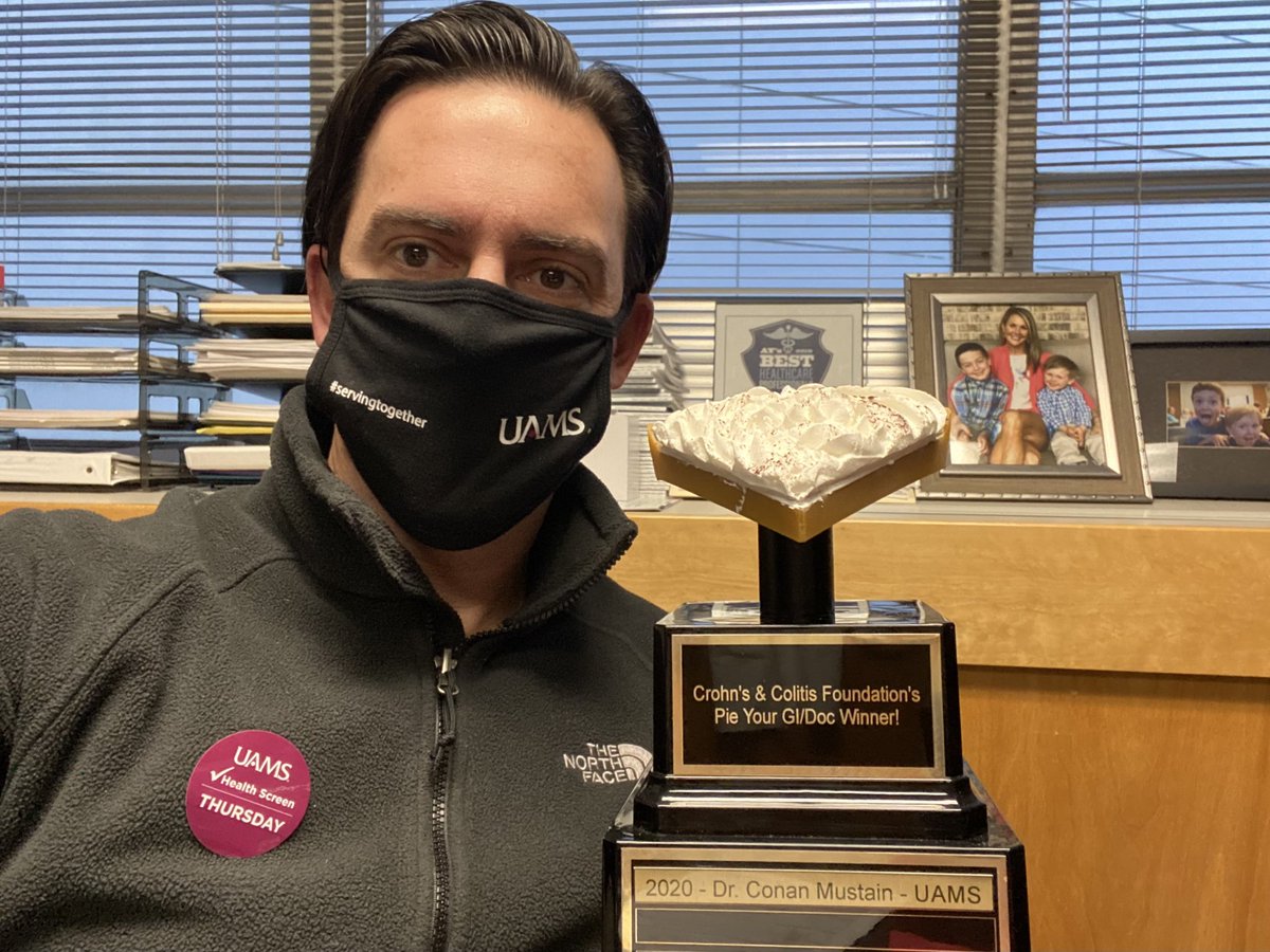 ConanMustain (@conanmustain) on Twitter photo Pie time again!!! This Saturday @ Two Rivers Park. Help me reclaim the trophy for <a href="/uamshealth/">UAMS Health</a> and <a href="/UAMS_Surgery/">UAMS Department of Surgery</a> by making a donation to <a href="/CrohnsColitisFn/">Crohn's & Colitis Foundation</a> takesteps.crohnscolitisfoundation.org/index.cfm?fuse… Pie time again!!! This Saturday @ Two Rivers Park. Help me reclaim the trophy for <a href="/uamshealth/">UAMS Health</a> and <a href="/UAMS_Surgery/">UAMS Department of Surgery</a> by making a donation to <a href="/CrohnsColitisFn/">Crohn's & Colitis Foundation</a> takesteps.crohnscolitisfoundation.org/index.cfm?fuse…