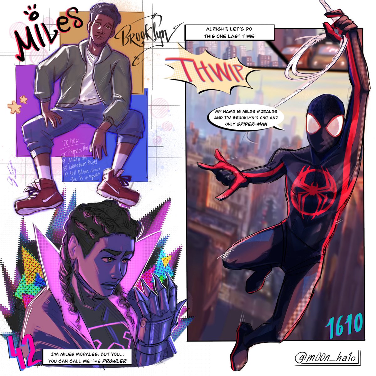 Style exploration with Mr. Anomaly
#SPIDERVERSE #AcrossTheSpiderVerse #acrossthespiderversefanart #MilesMorales #ProwlerMiles #fanart #ArtistOnTwitter