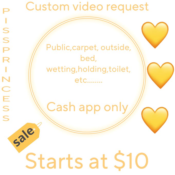 Doing custom videos again!!!  Message me 💛 https://t.co/ChuxeSgoUx