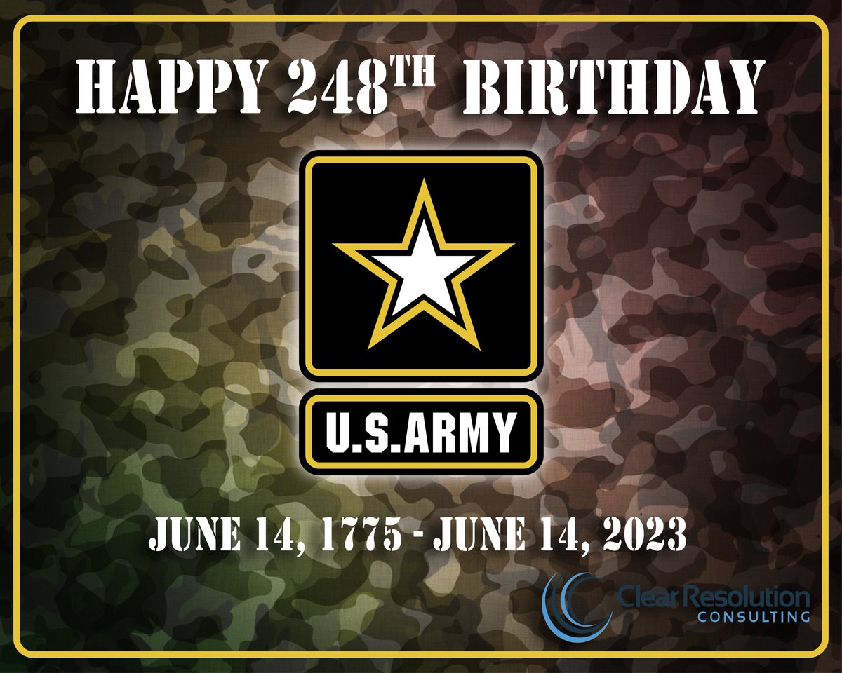crctoday's tweet photo. Happy Birthday, Army from #TeamCRC! https://t.co/6gP82Yt6it