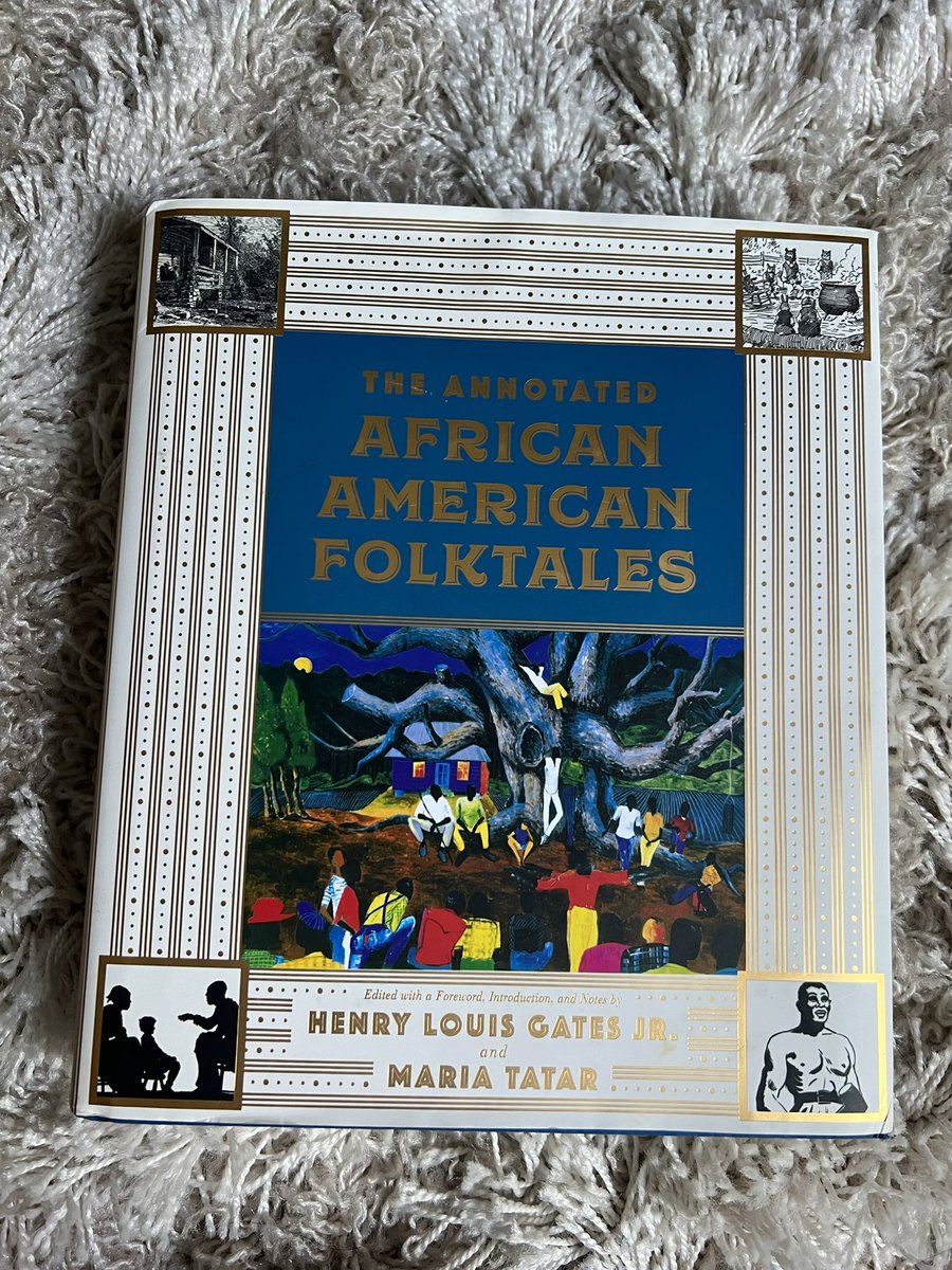 One of my fave reads. You learn so much by reading about folktales, the connectedness with the rest of diaspora is telling here. African Americans have a deep magic & a beautiful history & stories & tradition that are unique but also so relatable. I want us to all see ourselves