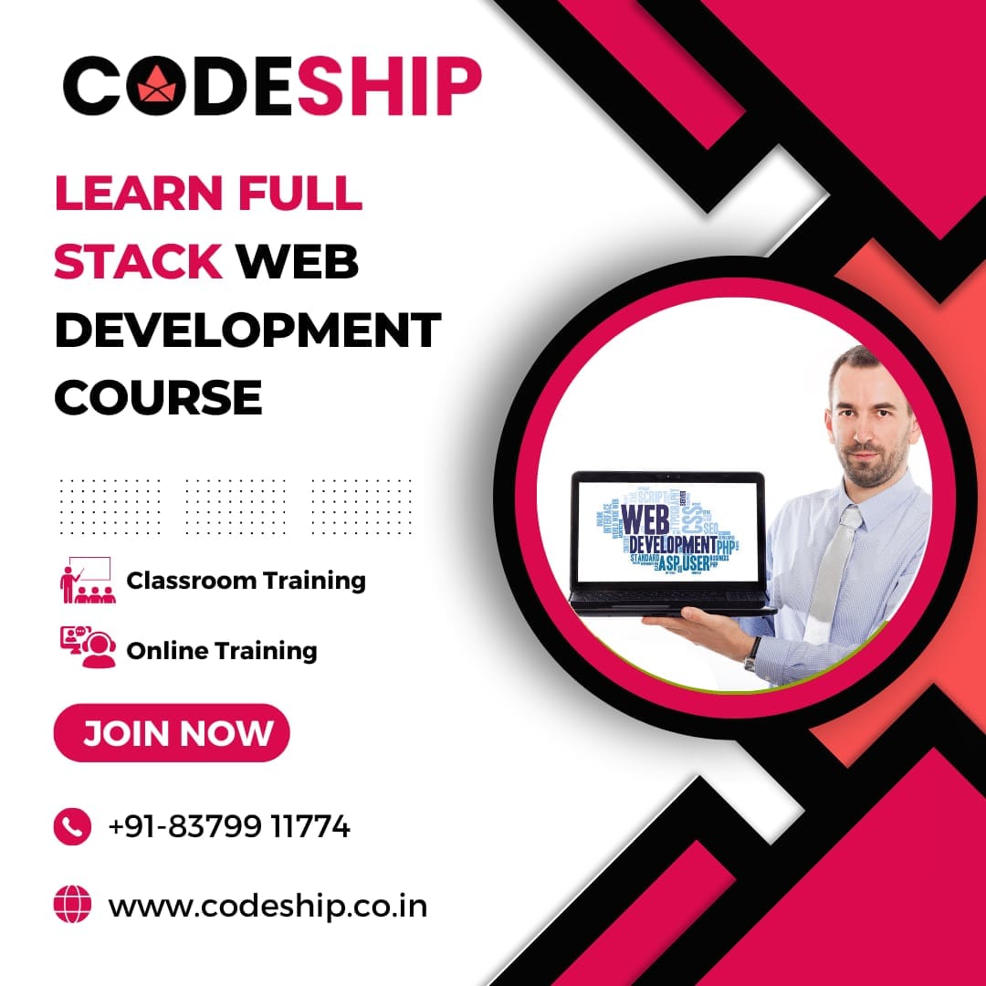 Codeshiptech's tweet photo. kickstart your Career As Full Stack Developer:
A full-stack developer is responsible for both the front and back ends of web and mobile development. 

Get a Free Demo Session.
For More Details:
For Enquiry:+91-83799 11774
Visit Website:https://t.co/SRCwcUFfcK
#javatraning https://t.co/9lelxbMUKq