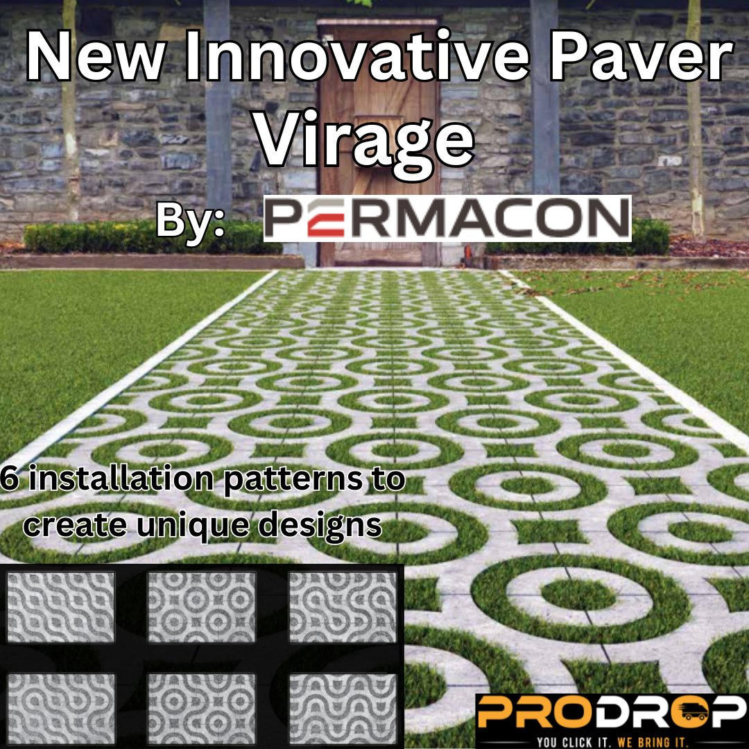 We can’t wait to see all the beautiful designs you guys come up with these pavers! Remember to like this post if you are planning to use these this season! 

#ProDrop #orderonline #constructionsupplies #landscapers #hardscape #concrete #stone #paverpatio #hardscapemafia #outdoors
