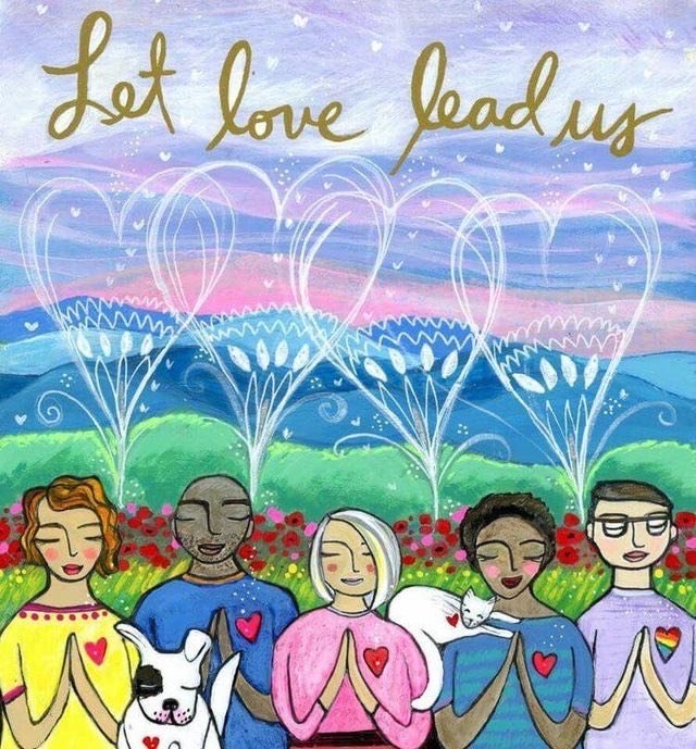 Let love lead ❤️           #IAMChoosingLove #LUTL  #BeKind #Coexist #IDWP