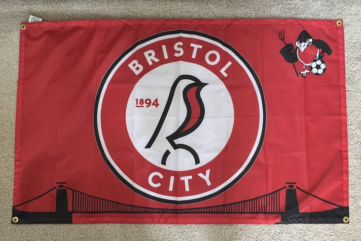 My City flag ready for Silverstone! 🤩🏎️
So happy with how it came out! 
@BristolCity