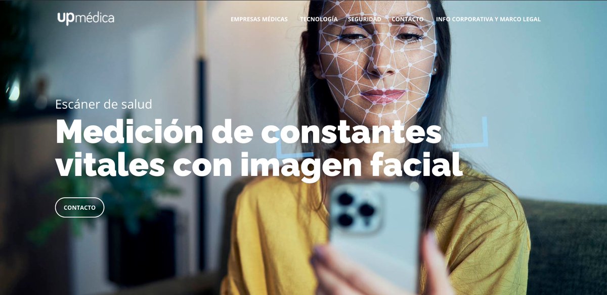 En Upmédica estamos seguros de que una parte importante del futuro de la salud es digital. Hoy anunciamos la medición de constantes vitales con imagen facial. El futuro, hoy.
upmedica.com/escaner-de-sal…