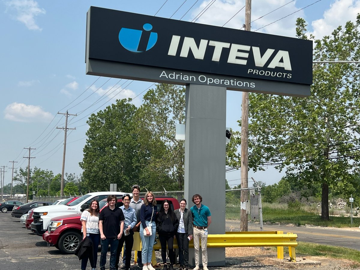 The Inteva Summer Interns from our Troy HQ traveled to our Adrian, MI manufacturing facility for a tour of the technology used to bring our innovative ideas to life.
Thanks to the Adrian plant for the hospitality and the Troy HR for organizing an informative session.