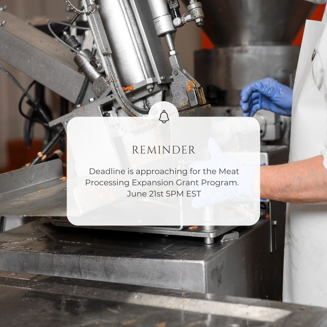 HVADC's tweet photo. HVADC is still accepting applications for the Meat Processing Expansion Grant Program, but the deadline is next week – June 21. Learn more at: https://t.co/vwXGZsx24o
#nyagandmkts https://t.co/fHaJK0v1iP