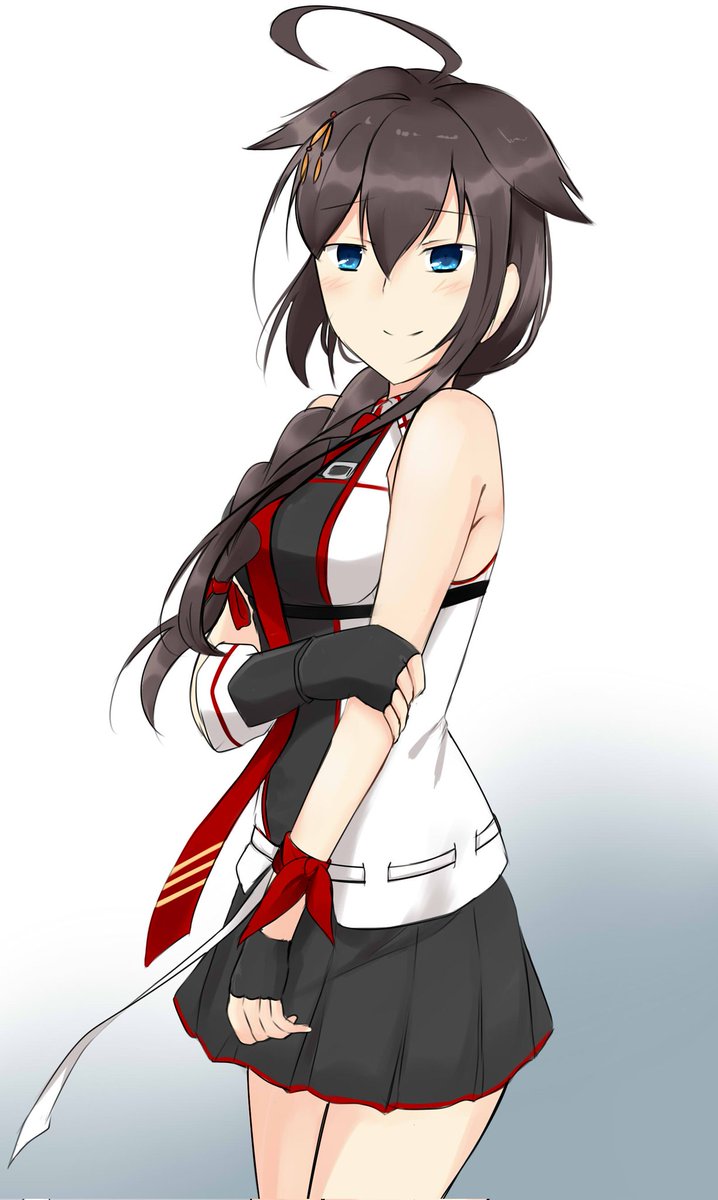 時雨(艦これ) ,時雨改二 「うちの時雨は改三までしばらくかかりそうなので再掲」|泉水すばる 神戸かわさき、c102予定のイラスト