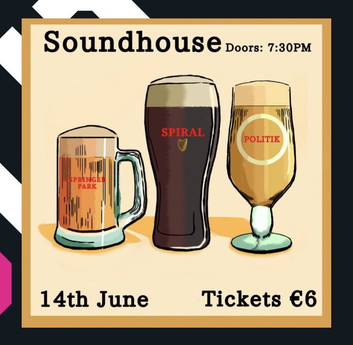 #TONIGHTSGIGS
Last Apollo plays Workman’s Cellar

Tara Howley plays Whelan’s Upstairs

Jasmine/Bayviin/Lola Rose/John Christina Trio play The Grand Social

Spiral/Politik/Springer Park play The Sound House
#thegoo #Dublin #GigGuide #thegoingoutoutguide #music #haveyougotthegoo