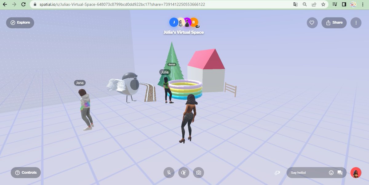 SINS CARDENER (@sinscardener) on Twitter photo Developing metaverses at spatial.io by our students! Enjoy it! shorturl.at/azDR0 acortar.link/f70Awj #metaverse #3d #spatial #tinkercad <a href="/educaciocat/">Educació</a> Developing metaverses at spatial.io by our students! Enjoy it! shorturl.at/azDR0 acortar.link/f70Awj #metaverse #3d #spatial #tinkercad <a href="/educaciocat/">Educació</a>