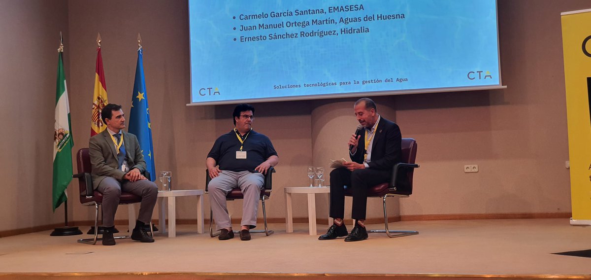 InfoHidralia's tweet image. 🗣️ Ernesto Sánchez: &quot;Apostamos decididamente por la reutilización del agua, y en particular por su uso para la recarga gestionada de acuíferos. En #Marbella llevamos 20 años haciéndolo, y ahora impulsamos iniciativas similares a través de @Cetaqua como #LIFEMatrix&quot;