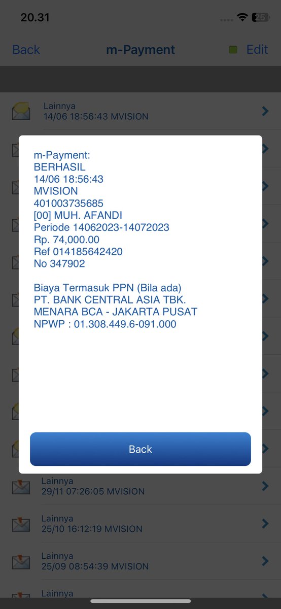 PD_AFFANDY's tweet photo. @MNCVisioncare ini kenapa tayangangnya blum ada padahal udah bayar. Id pelanggan: 401003735685 https://t.co/7kUq0eCJoJ