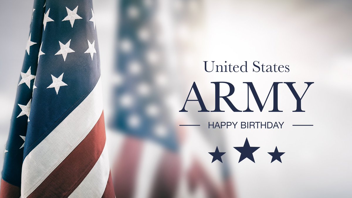 Happy birthday to the @USARMY. For 248 years our soldiers have sacrificed to answer the call to serve. #ArmyBday