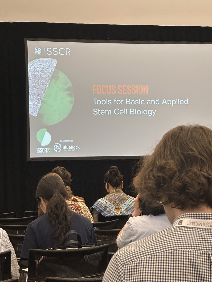 First session of the day - Here we go! #isscr2023