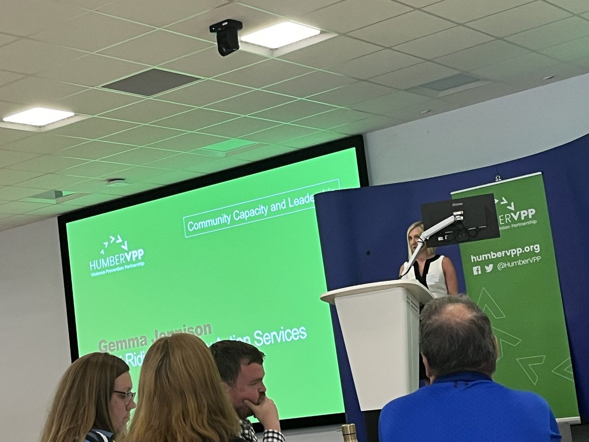 HumberVPP's tweet photo. We are kicking off this afternoons session with Gemma Jennison from ERVAS, focusing on community capacity and leadership #vppconf https://t.co/L0mL3GzMM1